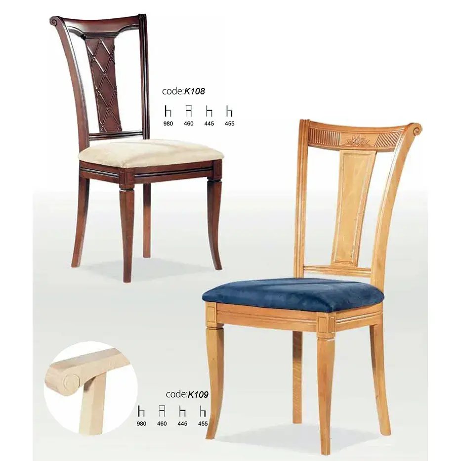 Καρέκλες τραπεζάριας Κ108-Κ109