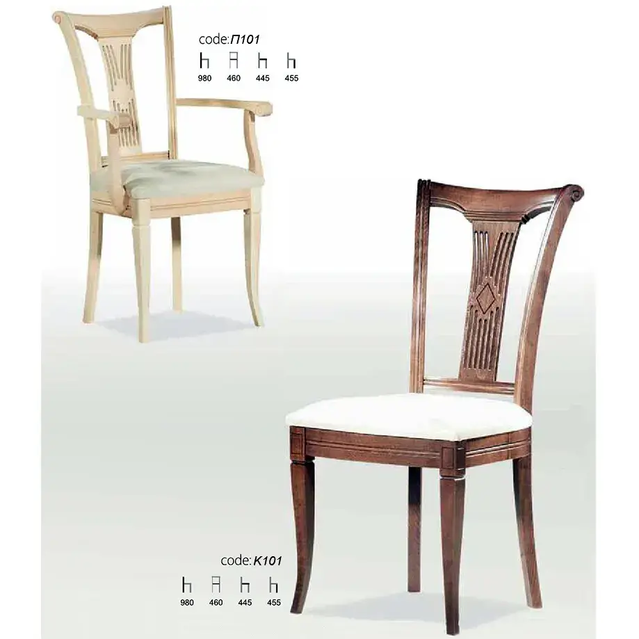 Καρέκλες τραπεζάριας Π101-Κ101